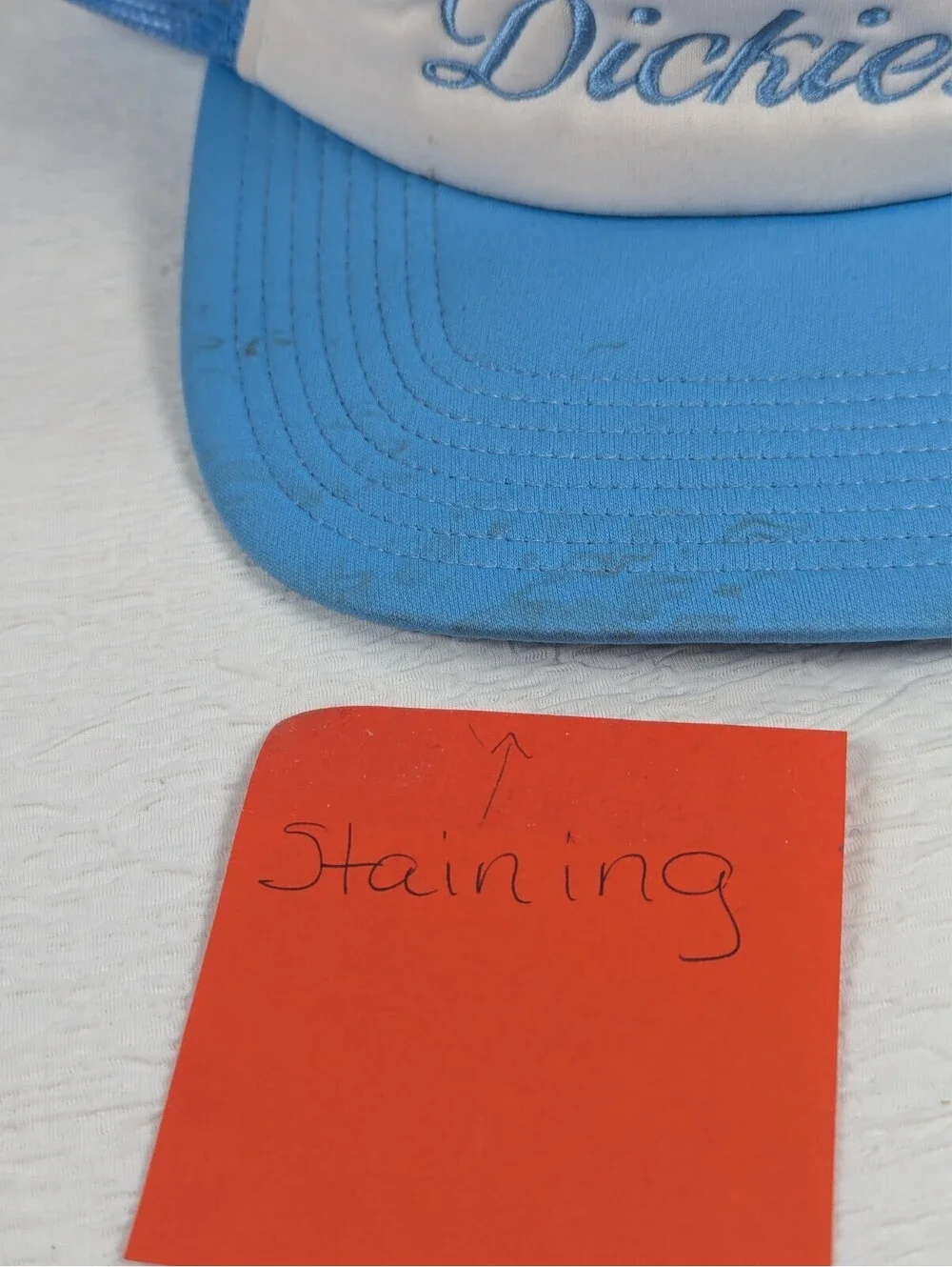 Dickies - Trucker Hat / Cap - Light Blue & White